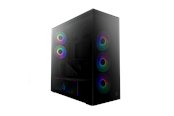 Kabinett - Arctic Xtender VG (Black) - Kabinett - Miditower - Svart - ACPCC00016A