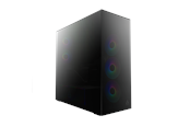 Kabinett - Arctic Xtender VG (Mirror Black) - Kabinett - Miditower - Svart - ACPCC00019A