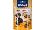 Mat - Vitakraft Meat Balls Solide Hjemmelagde Hundegodbiter 80g - 31000