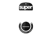 Musematte & Tilbehør - Pulsar Superglide (Type-C) for Logitech G PRO X SUPERLIGHT - Svart - LGSSGB2