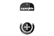 Musematte & Tilbehør - Pulsar Superglide (Type-S) for Logitech G PRO X SUPERLIGHT - Svart - LGSSGB