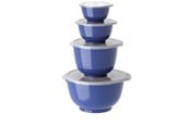 Kjøkkentilbehør - Rosti - Margrethe Bowls - Set of 4 + Lids (Blue) - 29965