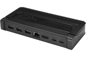 Dokkingstasjon - ASUS ROG Bulwark Dock (2025) DG300 Docking Station - 90XB0A4N-BDS000