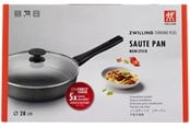 Panner - Zwilling - Terreno Plus Ceramic Saute Pan - Gray - 28 cm - 1030654