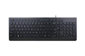 Tastatur - Lenovo Essential - keyboard - QWERTY - Norwegian - black Input Device - Tastatur - Norsk - Svart - 4Y41R64658