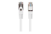 Nettverkskabel - Lanberg patch cable - 3 m - RAL 9010 white - Hvit - 3m - PCF6-20CC-0300-W