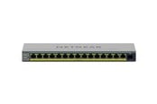 Switch/splitter - Netgear 16-Port Gigabit Ethernet Easy Smart PoE+ Switch with 1 Dedicated SFP port (180W) - GS116EPP-100EUS