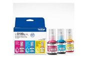 Printertilbehør blekk/toner - Brother BTD100CL Value Pack - 3-pack - high capacity - yellow cyan magenta - original - ink refill - BTD100CLVAL