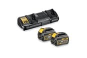 Batterier & Ladere - Dewalt DCB132T2-QW Tool Battery and Charger - DCB132T2-QW