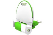 Nødlader - Q2Power Dock and charge powerbank EU lightning Nødlader - Hvit - 2000 mAh - 3,200130