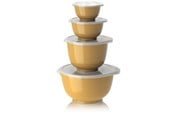 Kjøkkentilbehør - Rosti - Margrethe Bowls - Set of 4 + Lids (Curry) - 29971