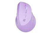 Mus - Natec CRAKE 2 - vertical mouse - Bluetooth 5.2 2.4 GHz - purple - Vertical mouse - Optisk - 6 - Lilla - NMY-2258