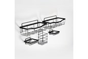 Baderomstilbehør - Scandinavian Collection - Bathroom Hanging Set - Black - 5740007825224