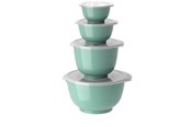 Kjøkkentilbehør - Rosti - Margrethe Bowls - Set of 4 + Lids (Nordic Green) - 29969