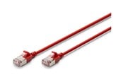 Nettverkskabel - DIGITUS patch cable - 1.5 m - red - Rød - 1m - DK-1632-A-015S-R
