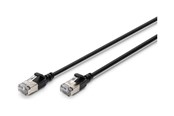 Nettverkskabel - DIGITUS patch cable - 2 m - black - Svart - 2m - DK-1632-A-020S-BL
