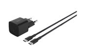 Mobil - Adaptere og ladere - Belkin BoostCharge power adapter - PPS technology - 24 pin USB-C - 25 Watt - with USB-C cable (1m) - WCA012KQ1MBK-B6