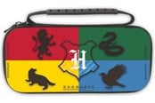Spill - Tilbehør - Freaks And Geeks Harry Potter XL size bag for Nintendo Switch and Switch OLED - Multicolor - 4 Houses - Miscellaneous Tilbehør til spillkonsoll - Nintendo Switch - 299254