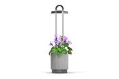 Hageredskaper - Click & Grow HydroVase Indoor Plant Care Kit with LED Light Self-Watering and Automatic Timer - Gray - CGHVGEU