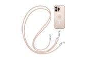 USB - Satechi OntheGo Crossbody Lanyard with multi-device charging cable - Desert Rose - ST-LOTGLR