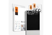 Mobil - Beskyttelsesglass - Spigen Glass tR EZ Fit Optik Pro HD 2 Pack - black - Samsung Galaxy Z Flip7 - AGL09587