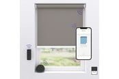 Smarthus - MotionBlinds Wireless Electric Black-Out Rollerblind 150x190cm - Grey - 2019206