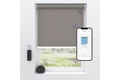 Smarthus - MotionBlinds Wireless Electric Black-Out Rollerblind 100x190cm - Grey - 2019204