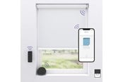 Smarthus - MotionBlinds Wireless Electric Black-Out Rollerblind 150x190cm - White - 2019202