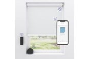 Smarthus - MotionBlinds Wireless Electric Black-Out Rollerblind 90x190cm - White - 2019199