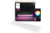 Smarthus - Philips Hue WCA Surimu Panel Rectangular 120 x 30 cm 60W - 929002966502