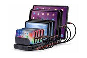 Mobil - Adaptere og ladere - Lindy 96W 10 Port USB Charging Station - 73309