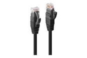 Nettverkskabel - Lindy Premium patch cable - 1 m - black - Svart - 1m - 45432