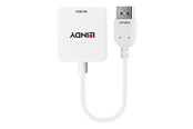 Skjermkabel - Lindy HDMI to DisplayPort 4K30Hz Converter - 38146