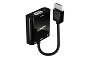 Skjermkabel - Lindy - video converter - black - 38285