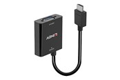 Skjermkabel - Lindy - video converter - black - 38291