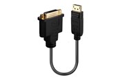 Skjermkabel - Lindy DisplayPort adapter - 15 cm - 41004
