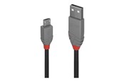 USB - Lindy Anthra Line - USB cable - USB to Micro-USB Type B - 5 m - 36735