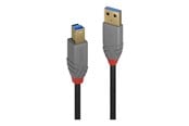 USB - Lindy Anthra Line - USB cable - USB Type A to USB Type B - 50 cm - 36740