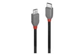 USB - Lindy Anthra Line - USB-C cable - 24 pin USB-C to Micro-USB Type B - 3 m - 36893