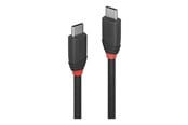 USB - Lindy Black Line - USB-C cable - 24 pin USB-C to 24 pin USB-C - 1 m - 36906