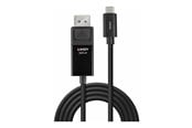 USB - Lindy - video adapter cable - 24 pin USB-C to DisplayPort - 2 m - 43342