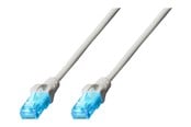 Nettverkskabel - DIGITUS patch cable - 30 m - grey - Grå - 30m - DK-1511-300