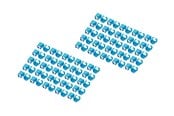 Nettverkskabel - DIGITUS cable colour coding clips - for patch cable - A-CC-B