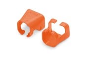 Nettverkskabel - DIGITUS Color Clips for RJ45 Plugs Orange (100-pack) - A-CC-O