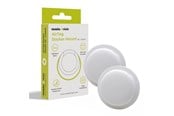 Mobil - Andre tilbehør - Mobile Origin Airtag Sticker Mount A2 - 2 pack - white - MO-ATS-WHT