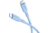 USB - Pro USB-C <-> USB-C - PD 60W - 1.5m - Blå - USB-kabel - 4040849777417