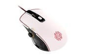 Mus - Lexip X Ubisoft - Assassin's Creed Shadows - mouse - with thumb joystick and ceramic skates - white red black gold - Mus - Optisk - 4 - Svart - UBXLXMS0001