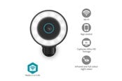 Overvåkningskamera - Nedis SmartLife Outdoor Camera Wi-Fi Spotlight 4K / 3840x2160 IP65 Cloud Storage (option) / microSD (not included) / Onvif 5 V DC With motion sensor Night vision Black - WIFICO41CBK
