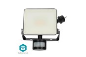 Smarthus - Nedis Smartlife Outdoor Light Motion Sensor 1620 lm Wi-Fi 20 W Warm to Cool White 3000 - 6500 K Aluminum Android™ / IOS - WIFILOFS21FBK