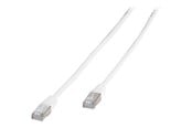 Nettverkskabel - Vivanco CC N5 30 6 - network cable - 3 m - white - Hvit - 3m - 4008928453706